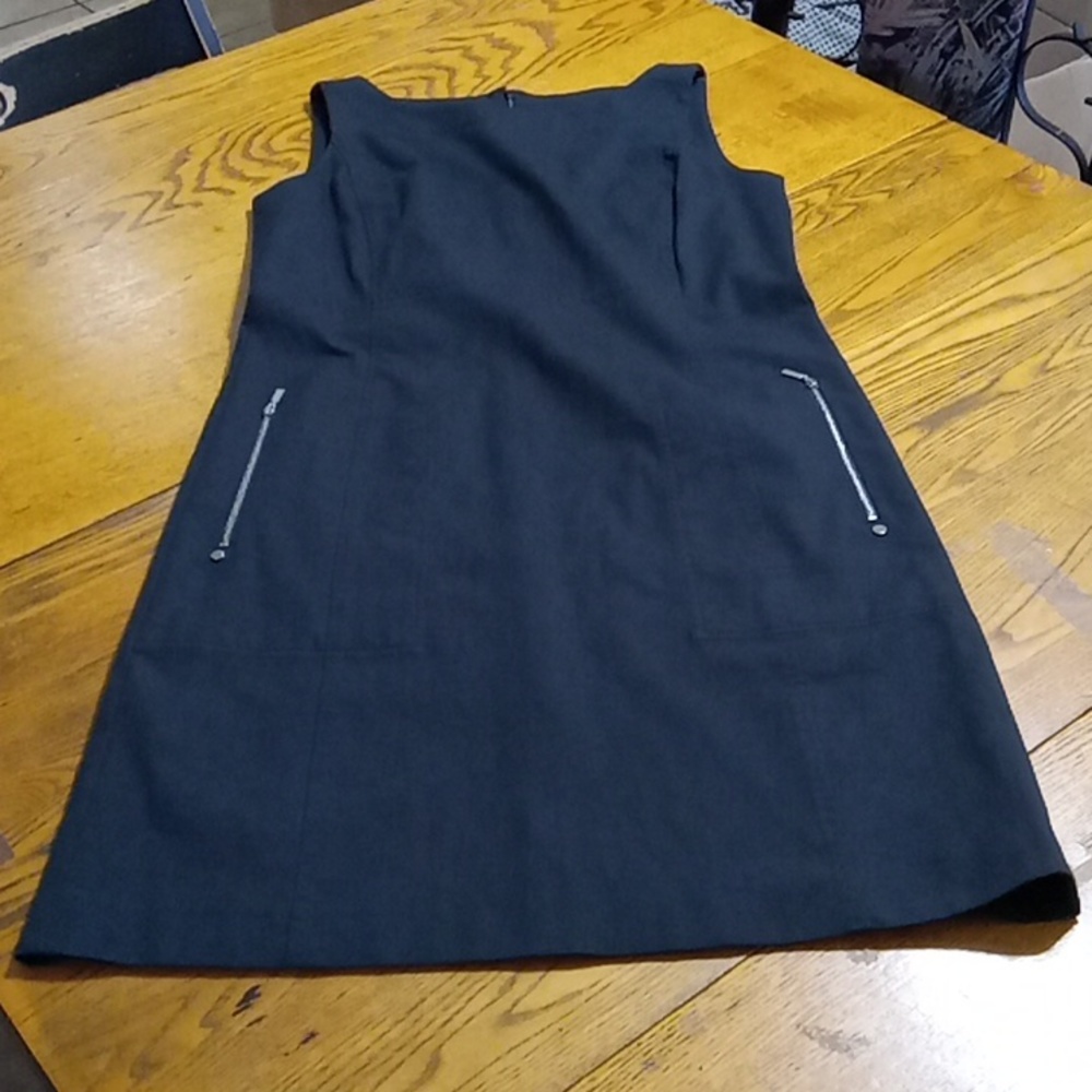 LAFAYETTE Womens SMALL Black Dress Preowned Casual Used Cocktail Party Holiday